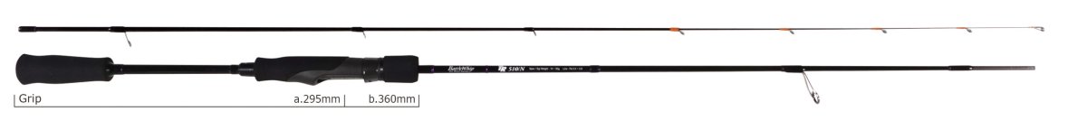 画像3: [ロッド]ヤマガブランクス バトルウィップ TR510/N Type-N（No Look） ■ネコポス対象外■ (3)