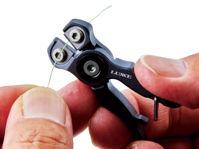 画像1: がまかつ アルミラインカッター LE146：＃2 ブラック/レッド【ネコポス配送可】