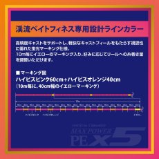 画像5: バリバス スーパートラウトアドバンス ベイトフィネス マックスパワーPE X5：0.8号 90m【ネコポス配送可】 (5)