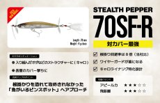 画像6: ティムコ ステルスペッパー70SF-R：279ギンワカ ■ネコポス対象外■ (6)