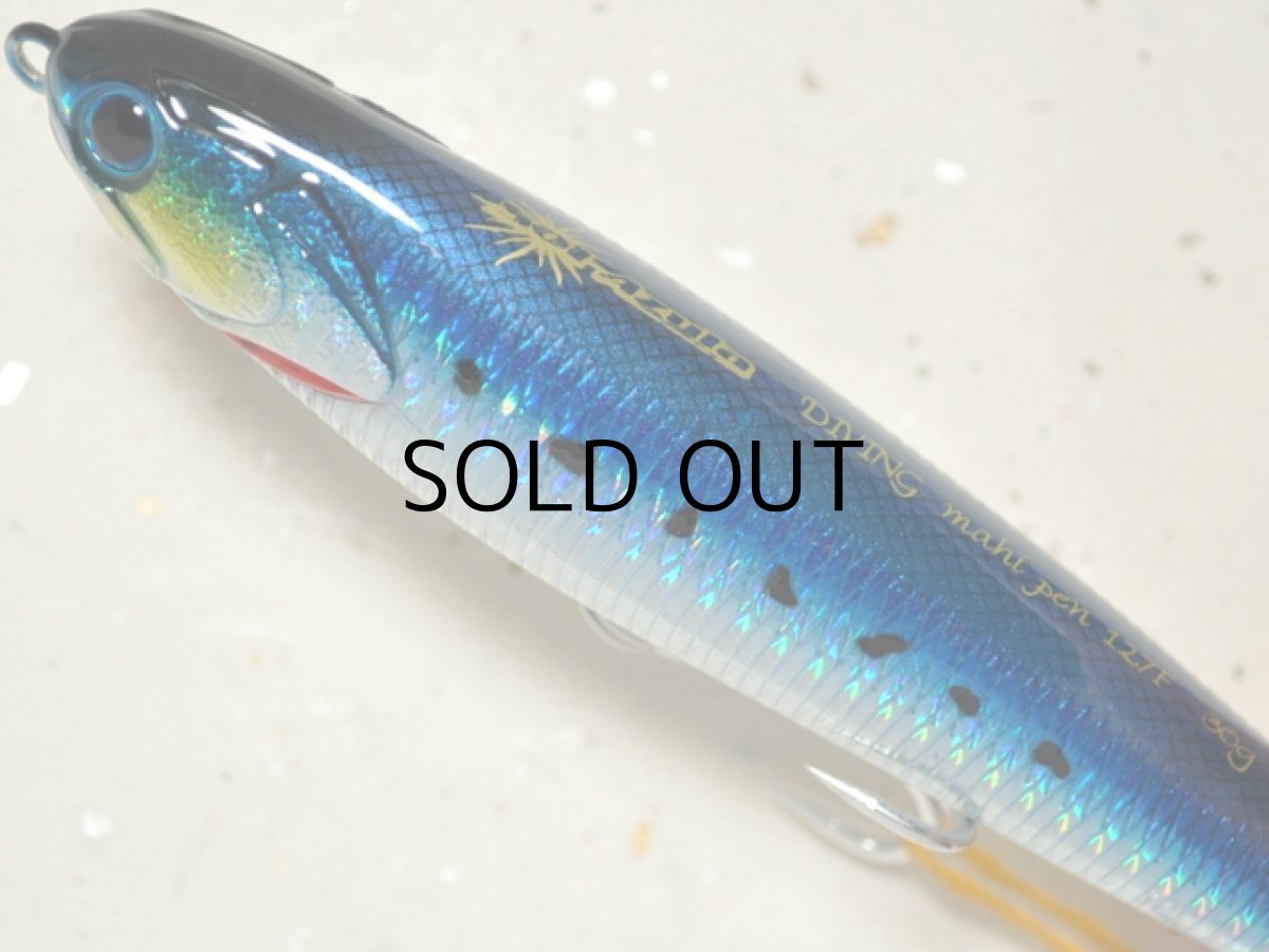 画像2: マングローブスタジオ ダイビング・マヒペン127：BH-2 マイワシ（ボーダーホロ）■ネコポス対象外■ (2)