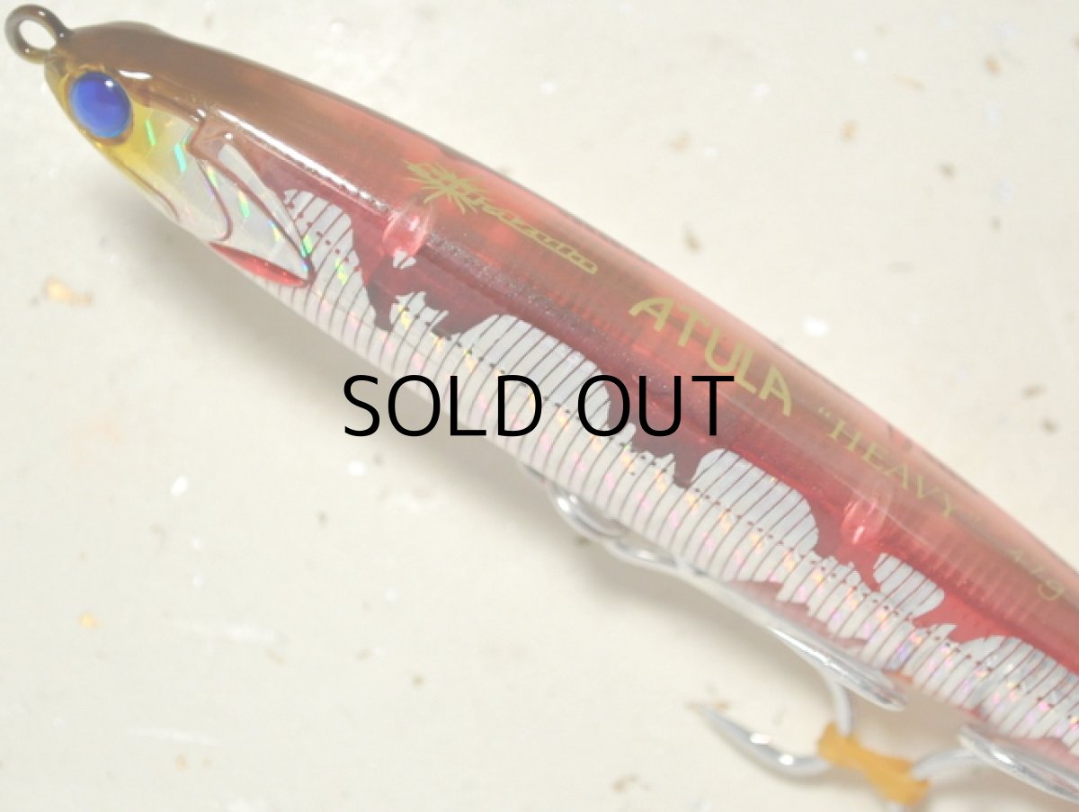 画像2: マングローブスタジオ アトゥーラ・ヘビー120：BH-1DM ダメージイワシ/ボーダーホロ■ネコポス対象外■ (2)