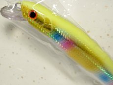 画像2: マングローブスタジオ ストライクプロ マグナムミノー・シーバスエディション200F：チャートレインボー■ネコポス対象外■ (2)