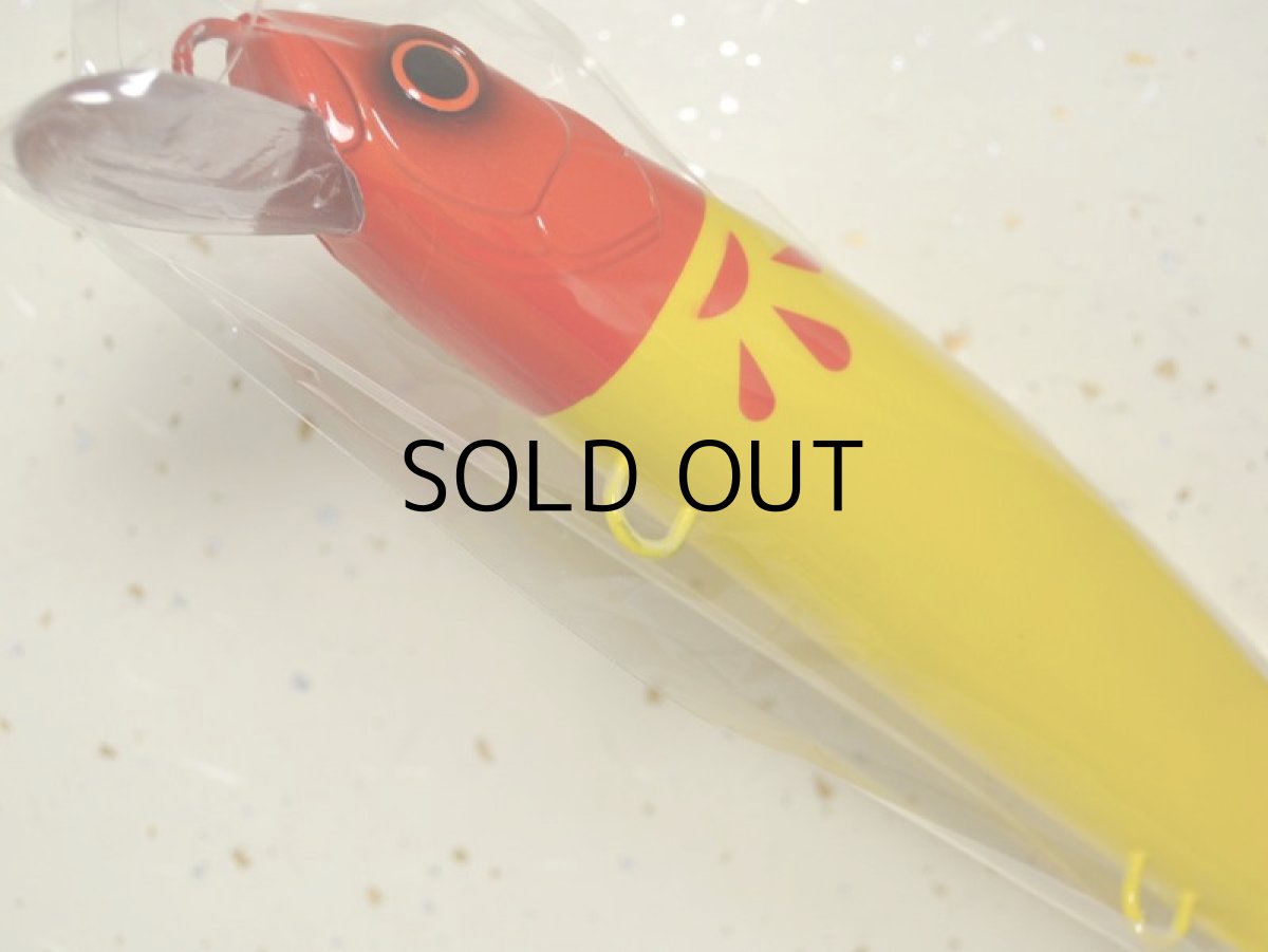 画像3: マングローブスタジオ ストライクプロ マグナムミノー・シーバスエディション200F:イエローレッドヘッド■ネコポス対象外■ (3)