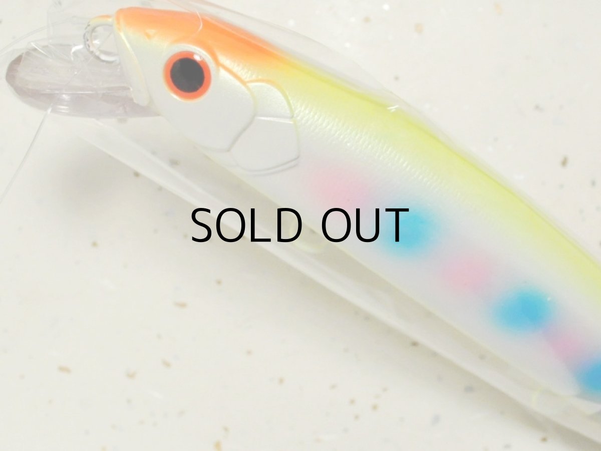 画像2: マングローブスタジオ ストライクプロ マグナムミノー・シーバスエディション200F：パールチャートキャンディ■ネコポス対象外■ (2)