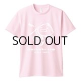 釣り助 オリジナルドライTシャツ：半袖/ライトピンク/LLサイズ■ネコポス対象外■
