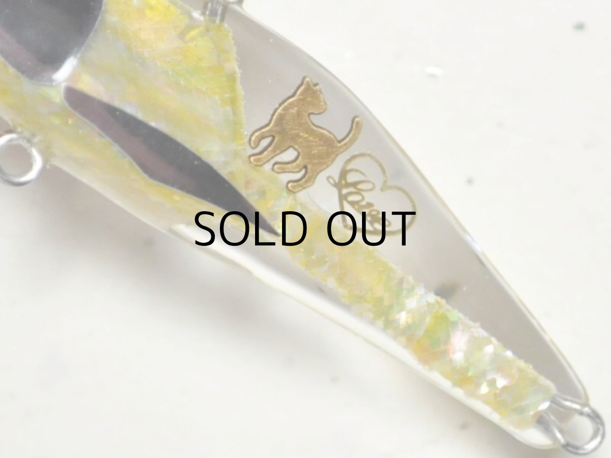 画像3: こてつルアー こてバイブ:Love×イエロー【ネコポス配送可】 (3)