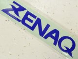 ゼナック ZENAQ 200mm カーデカール：ブルー【ネコポス配送可】