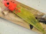 マングローブスタジオ ストライクプロ マグナムミノー ウォーカー 160mm：サンライズクリアチャートレッドヘッド■ネコポス対象外■