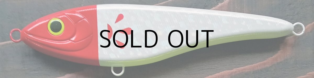 画像2: マングローブスタジオ ストライクプロ・ビッグバンディットHS（ハイサウンド）：サンライズ・レッドヘッド■ネコポス対象外■ (2)