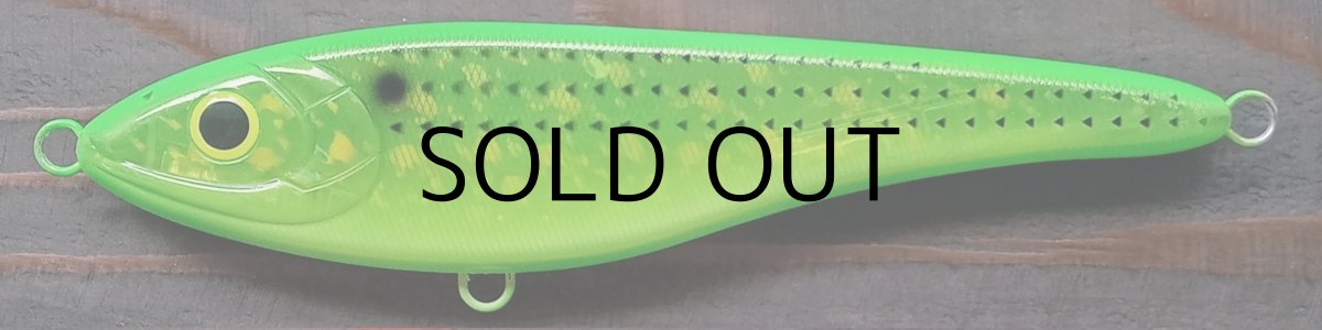 画像2: マングローブスタジオ ストライクプロ・ビッグバンディットHS（ハイサウンド）：クリアーチャートぼらこの■ネコポス対象外■ (2)