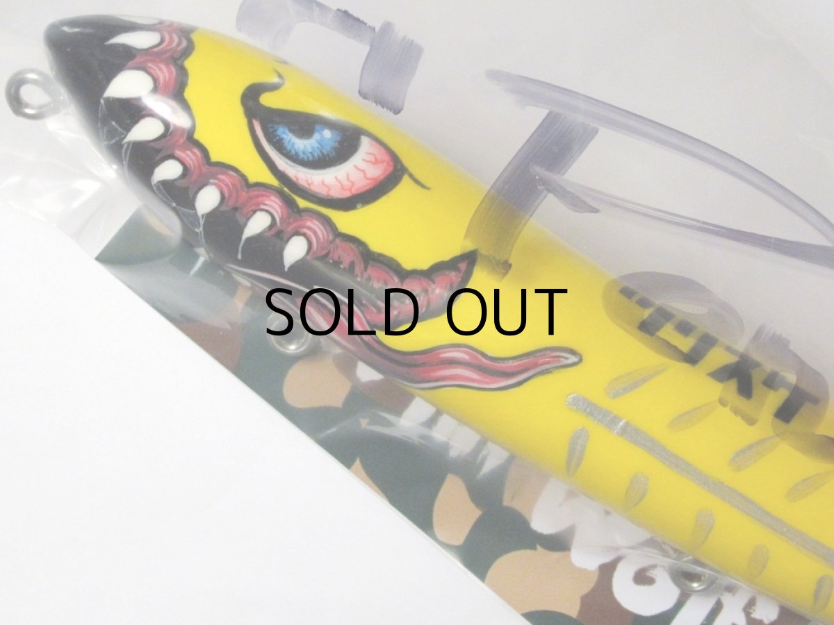 画像3: ハウリンウルフ ソリペン：釣り助オリジナル  XRY 濃いめイエロー 充血目/79g■ネコポス対象外■ (3)