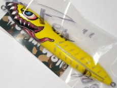 画像2: ハウリンウルフ ソリペン：釣り助オリジナル  XRY 濃いめイエロー 充血目/80g■ネコポス対象外■ (2)