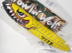 画像2: ハウリンウルフ ソリペンJr.：釣り助オリジナル  XRY 濃いめイエロー 充血目/51g■ネコポス対象外■ (2)