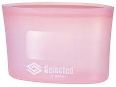 画像1: ジャクソン シリック（シリコン製ジップ付き防水マルチポーチ）：ピンク■ネコポス対象外■ (1)