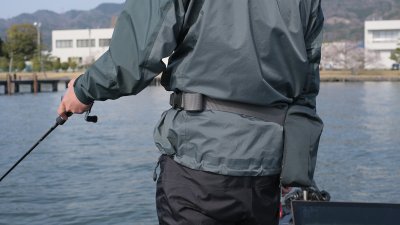 画像3: ブルーストーム Reカリフウエスト BSJ-7300RS：ラヴァブラック 二次着用型手動膨脹式ライフジャケット Type A■ネコポス対象外■
