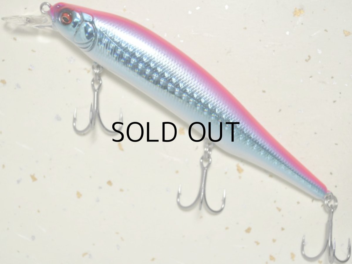 画像1: メガバス X-80マグナム：GG CORAL PINK BACK GB【ネコポス配送可】 (1)