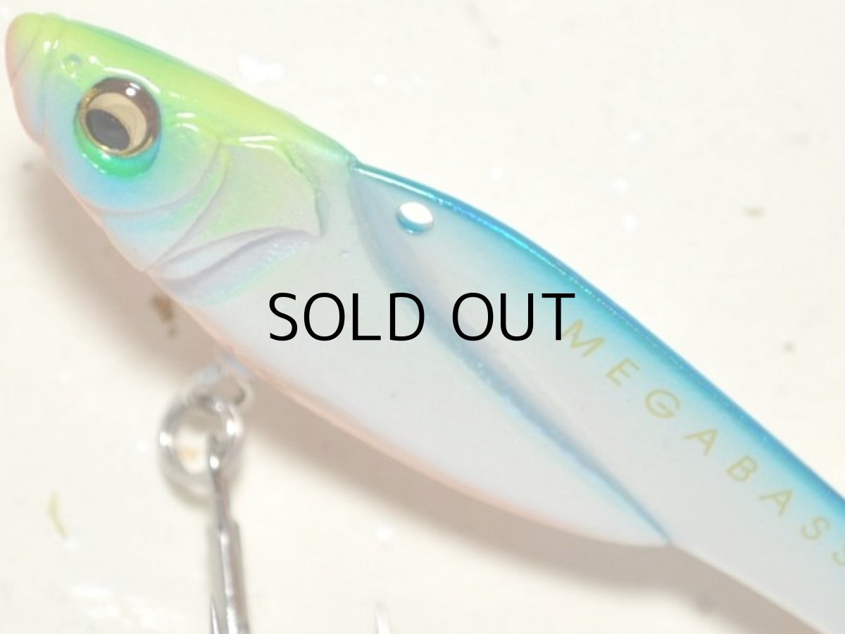画像2: メガバス メタルエッジ27g：G BLUE BACK PEARL CHART【ネコポス配送可】 (2)