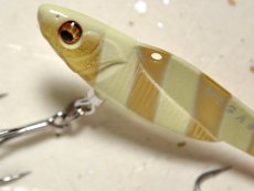 画像2: メガバス メタルエッジ16g：M GOLD GLOW STRIPE【ネコポス配送可】 (2)