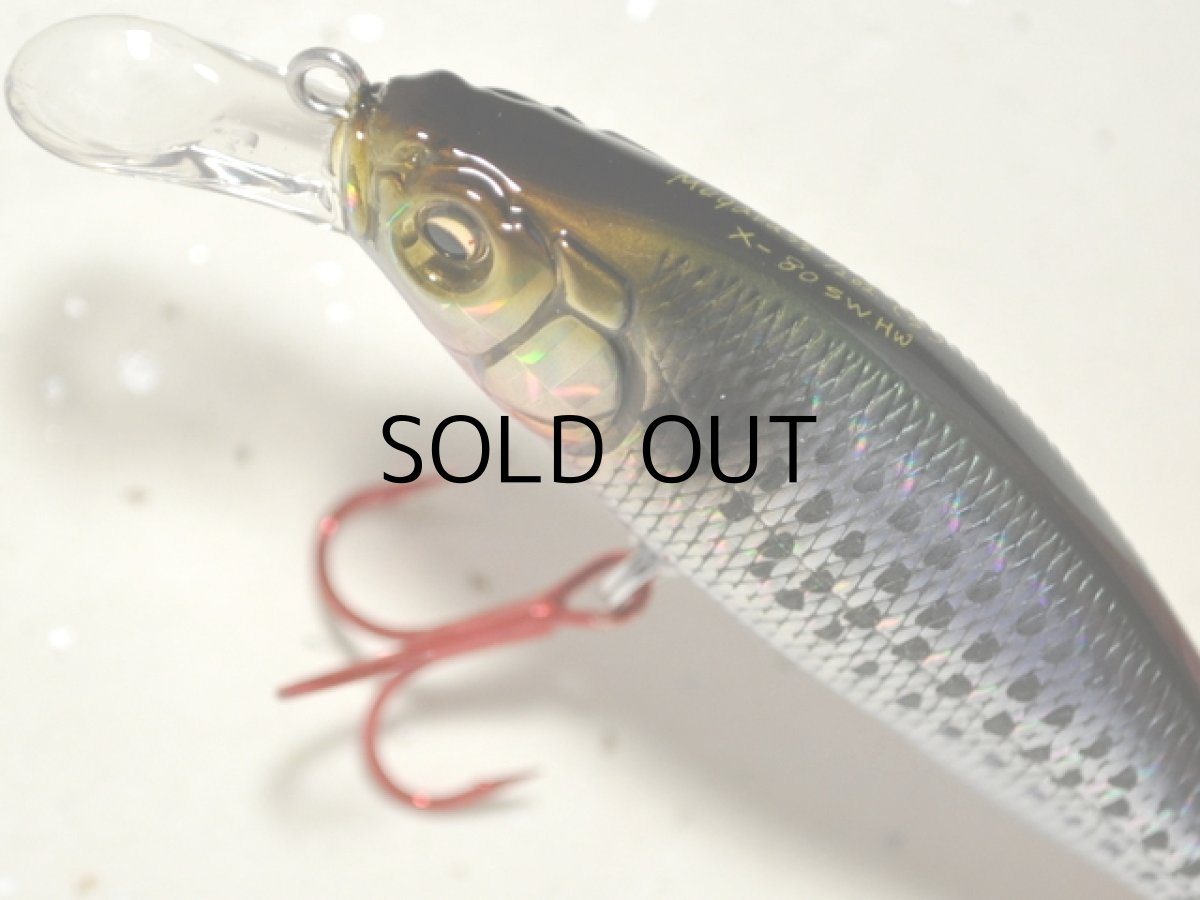 画像2: メガバス X-80SW HW：GG FLASHING KONOSHIRO【ネコポス配送可】 (2)