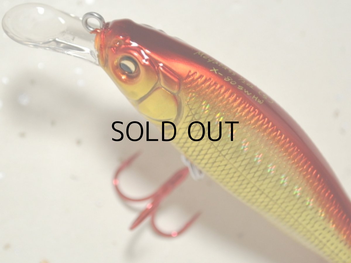 画像2: メガバス X-80SW HW:GG AKAKIN【ネコポス配送可】 (2)