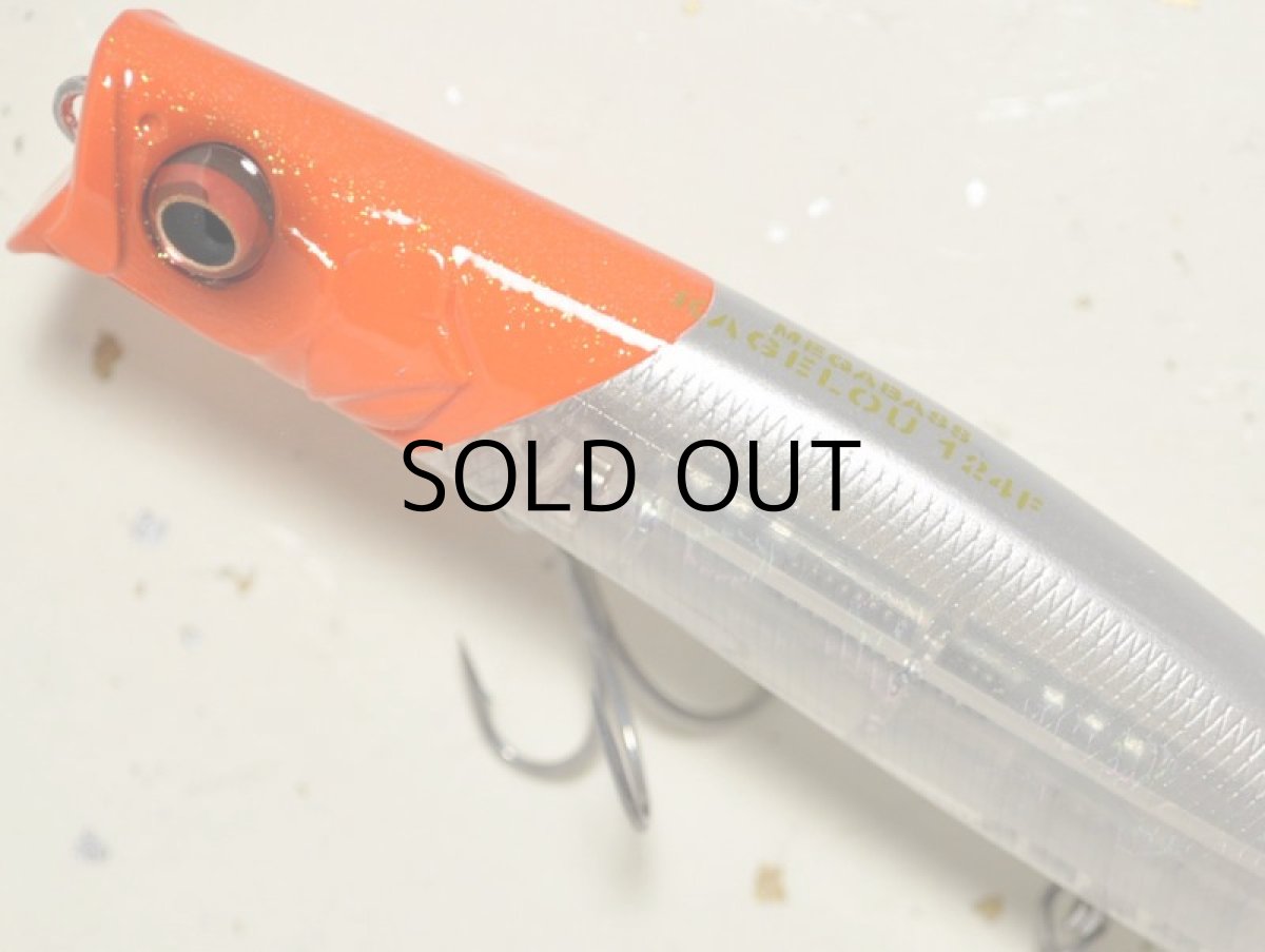 画像2: メガバス カゲロウ124F：GP RED HEAD【ネコポス配送可】 (2)