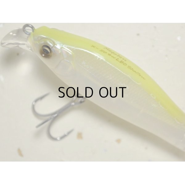 画像2: メガバス X-80SW LBOシャロー：SS GHOST LEMON【ネコポス配送可】