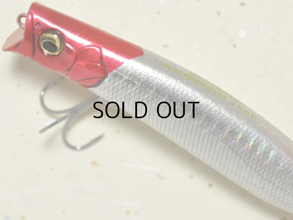 画像2: メガバス カゲロウ100F：GG RED HEAD（1091限定カラー）【ネコポス配送可】 (2)