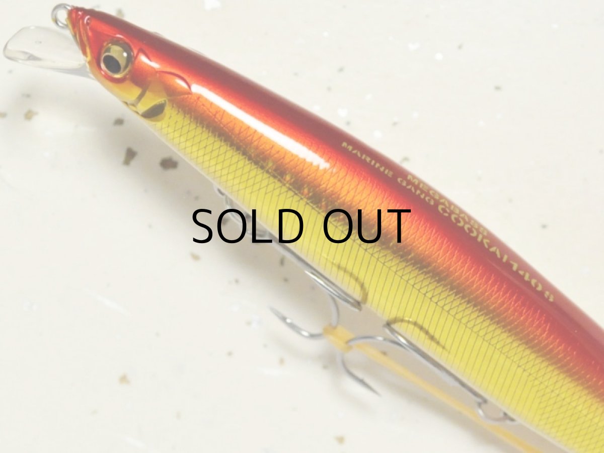 画像2: メガバス マリンギャング空海140S：07 GG AKAKIN【ネコポス配送可】 (2)