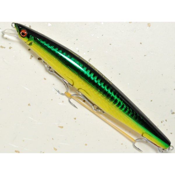 画像1: 【SALE】メガバス マリンギャング空海140F：08 GG GREEN GOLD【ネコポス配送可】