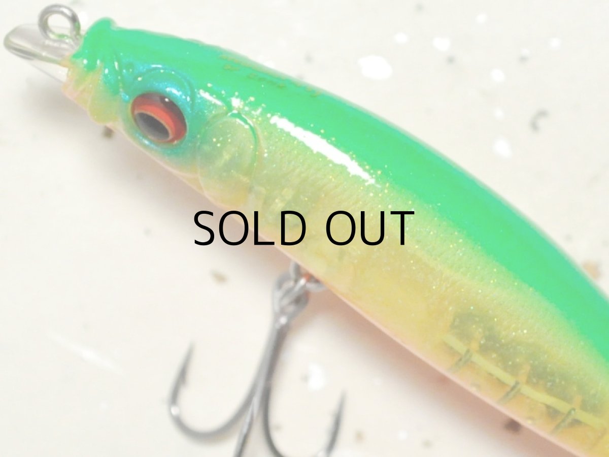 画像2: メガバス ZONKシンペン77:08 GHOST LIME CHART OB【ネコポス配送可】 (2)