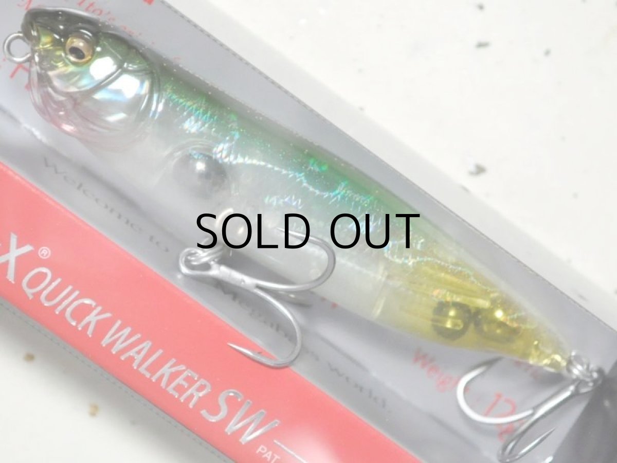 画像1: メガバス DOG-X クイックウォーカーSW：GP SEETHROUGH WATER MELON【ネコポス配送可】 (1)