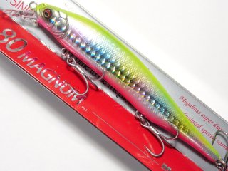 メガバス X-80マグナム＋1：GG LIME GOLD【ネコポス配送可】の通販