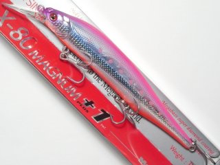 メガバス X-80マグナム＋1：GLX DEEP BLUE PINK【ネコポス配送可】の