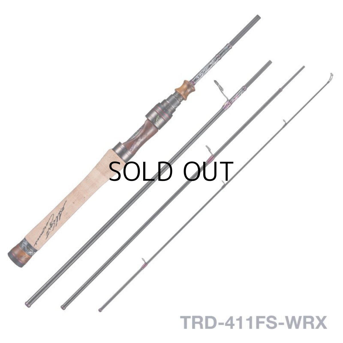 画像1: [ロッド]バリバス TRD-411FS-WRX   FullGlass＆InnerSteelTop ■ネコポス対象外■ (1)