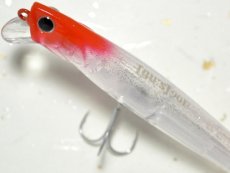 画像2: ハンプコーポレーション グース90F：有頂天 銀粉クリアレッドヘッド（限定カラー）【ネコポス配送可】 (2)