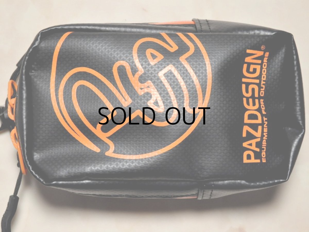 画像2: パズデザイン PSLターポリンポーチII（SAC-114）：ブラック/オレンジ■ネコポス対象外■ (2)