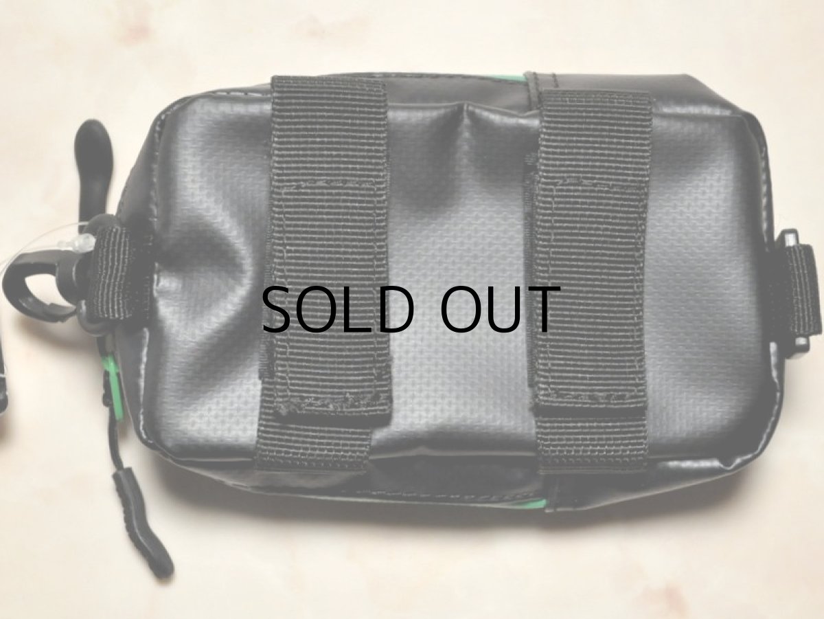 画像3: パズデザイン PSLターポリンポーチII（SAC-114）：ブラック/グリーン■ネコポス対象外■ (3)