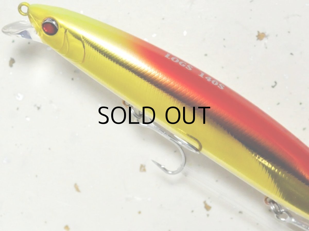 画像2: バスデイ ログズ140S：MH-489 チャートヘッドアカキン■ネコポス対象外■ (2)