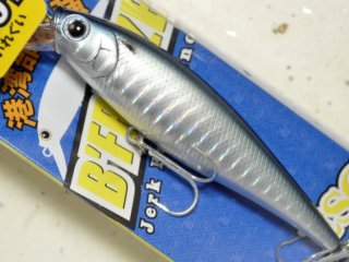 ラッキークラフト ビーフリーズ78S ESG 10.2g：MSパールホワイト