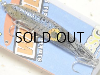 ラッキークラフト ワンダー60ESG：キャンディーグロービーチ【ネコポス