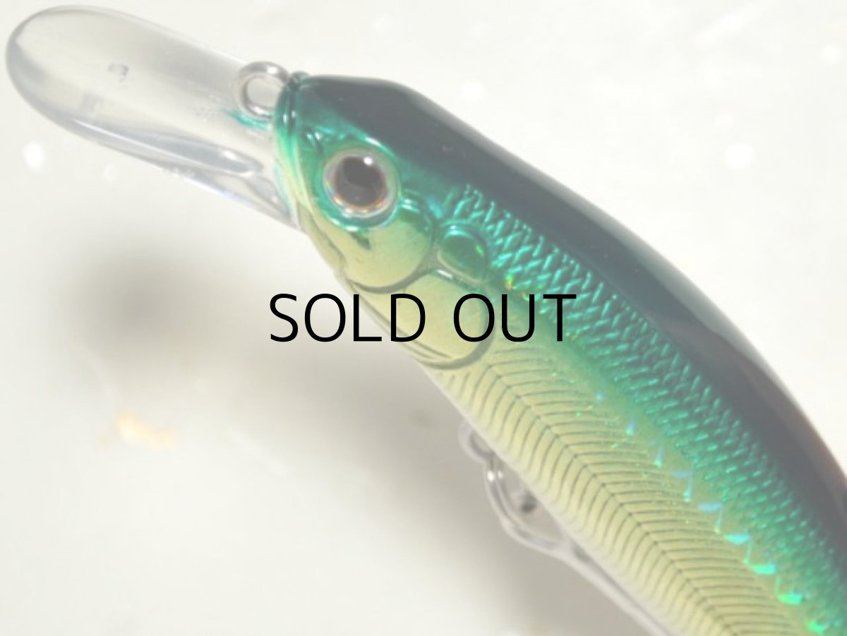 画像2: タックルハウス クルーズシンキングミノー80：No.07 HGイエロー・グリーン【ネコポス配送可】 (2)