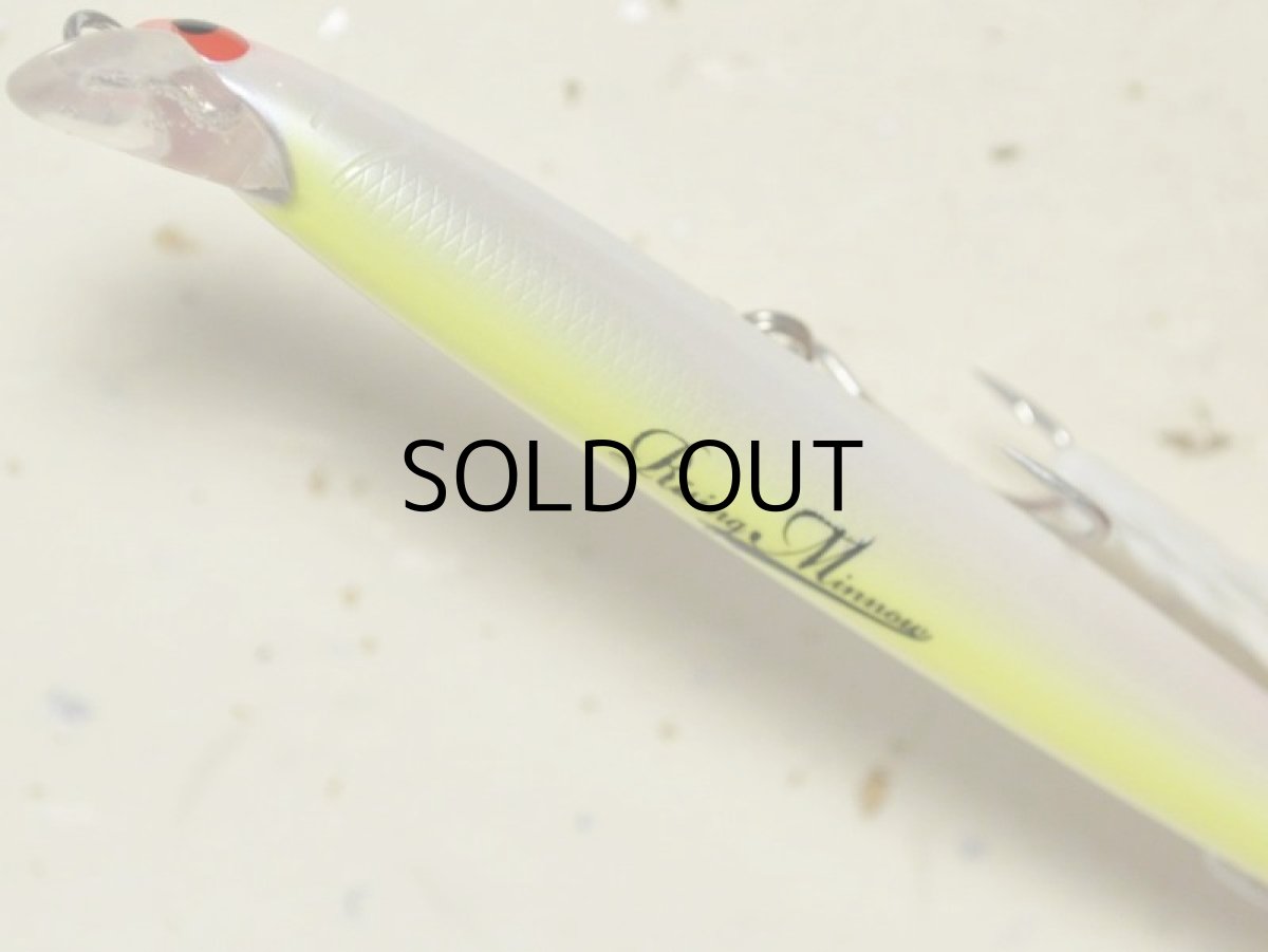 画像2: タックルハウス ライジングミノー87:No02 パールチャート【ネコポス配送可】 (2)