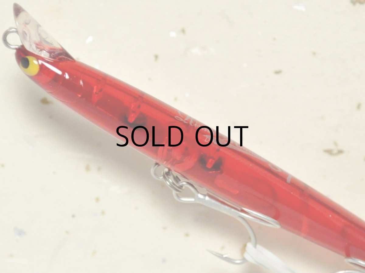 画像2: タックルハウス ライジングミノー87ST：ST-4 バチレッド【ネコポス配送可】 (2)