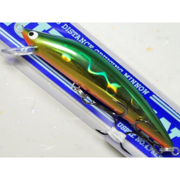 画像1: タックルハウス BKSP-90：G-06 グリーンゴールド/オレンジ（限定カラー）【ネコポス配送可】