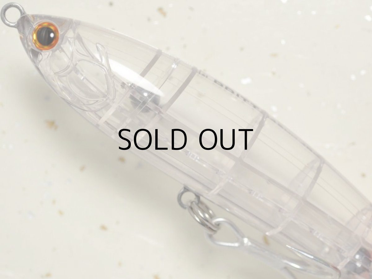 画像2: タックルハウス ブリット.ペンシル145：No.22 クリア■ネコポス対象外■ (2)