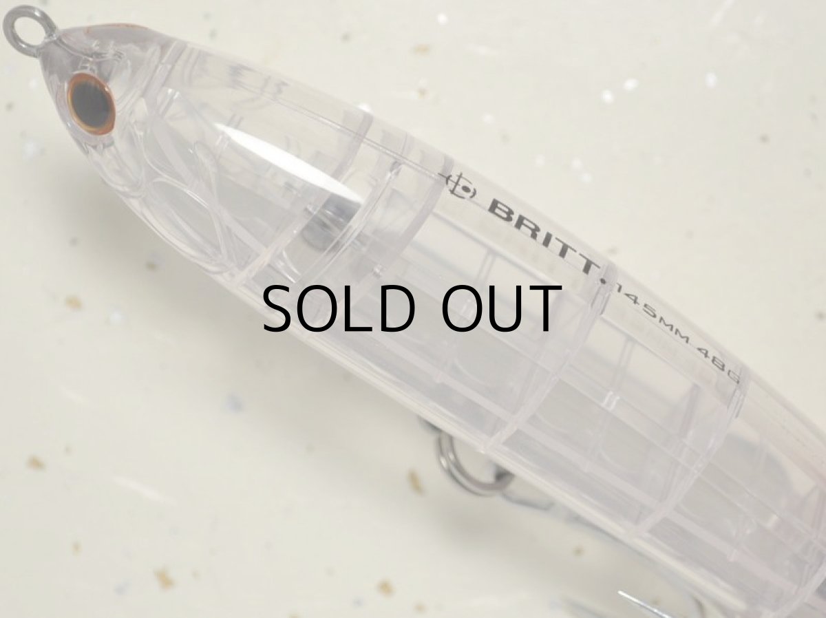 画像3: タックルハウス ブリット.ペンシル145：No.22 クリア■ネコポス対象外■ (3)