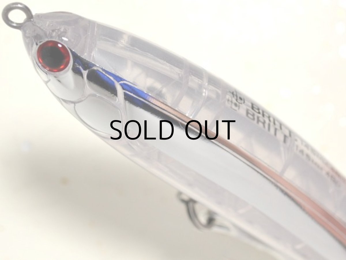 画像2: タックルハウス ブリット.ペンシル145：No.NR-5　NRクリア（限定カラー）■ネコポス対象外■ (2)