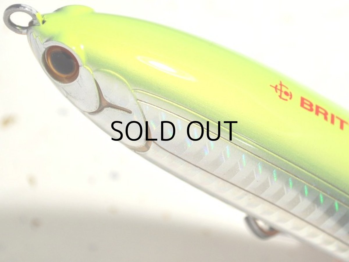 画像2: タックルハウス ブリット.ペンシル120:No.02 チャートバックオレンジベリー■ネコポス対象外■ (2)