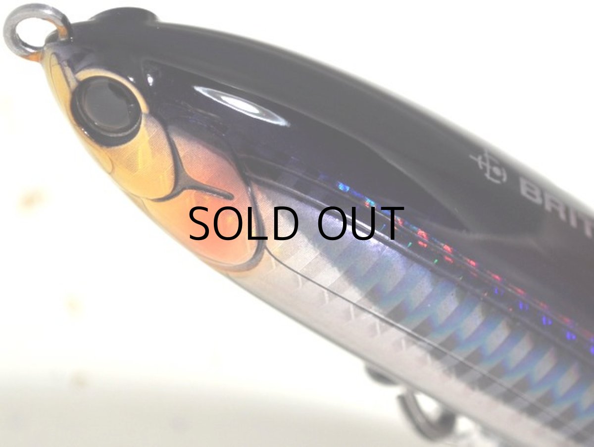 画像2: タックルハウス ブリット.ペンシル120：No.09 セグロカタクチ■ネコポス対象外■ (2)